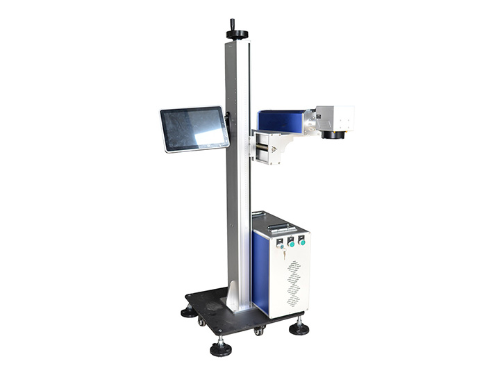 零件和工具在線飛行光纖激光打標系統 零件和工具在線飛行光纖激光打標系統