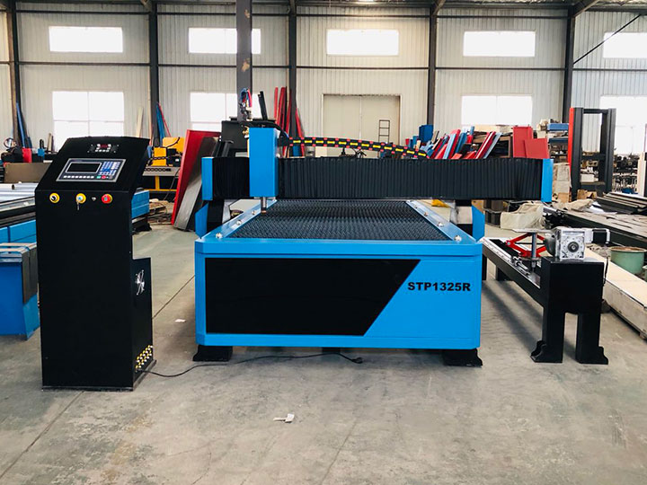 盈利型 4x8 帶旋轉管切割器的數控等離子切割工作臺套件 盈利型 4x8 帶旋轉管切割器的數控等離子切割工作臺套件