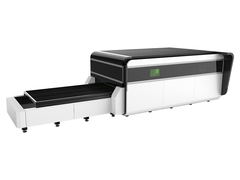 光纖激光金屬切割機配有先進的排氣系統 光纖激光金屬切割機配有先進的排氣系統