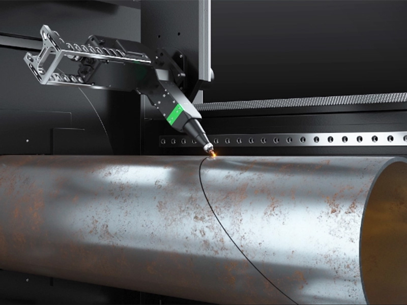 帶自動(dòng)送料器的3D激光管材坡口切割機(jī)