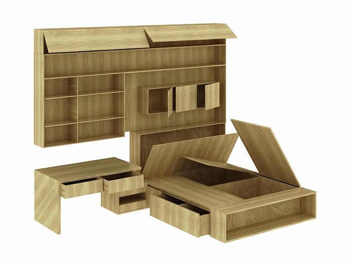 自動送料數控機床與板式家具生產線項目