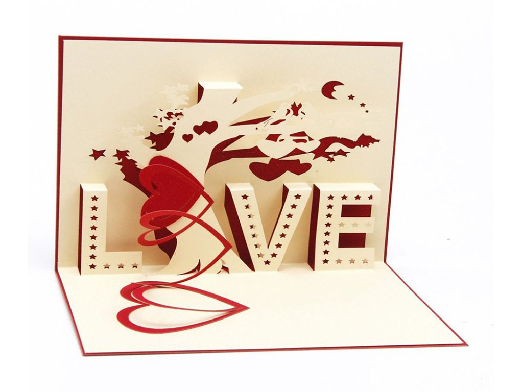 激光切割紙質賀卡 激光切割紙質賀卡