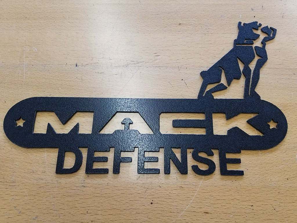 數控等離子切割金屬標志