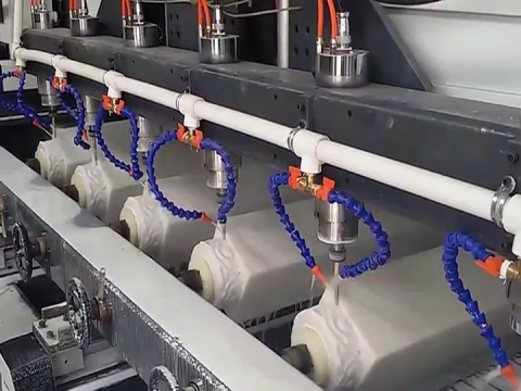 多頭 3D 大理石柱數控石材雕刻機 多頭 3D 大理石柱數控石材雕刻機