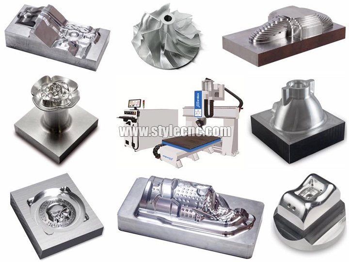 用于 CNC 模具制造的五軸數控加工中心