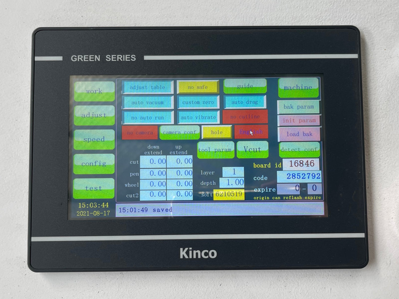 數字布料切割機自動數字控制器 數字布料切割機自動數字控制器