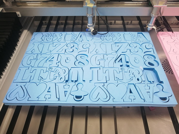 激光切割泡沫項目 激光切割泡沫項目