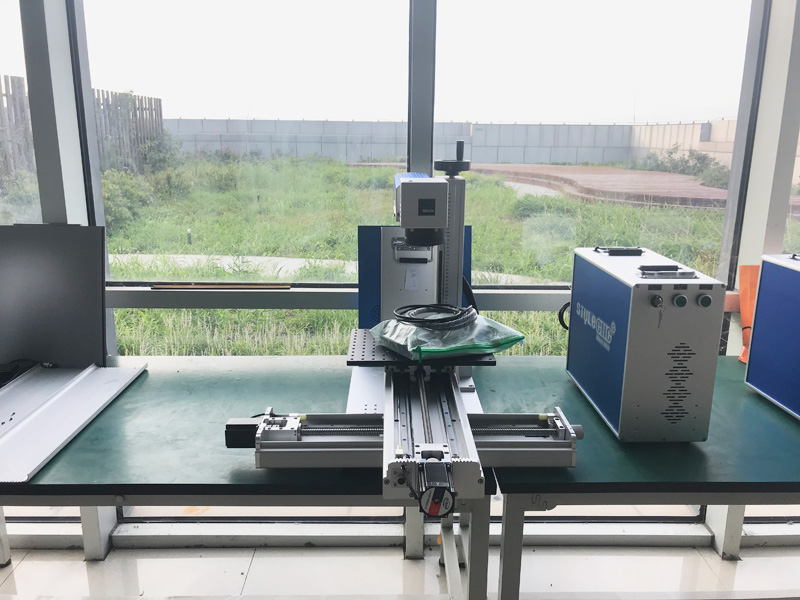 帶十字滑軌的光纖激光打標機 帶十字滑軌的光纖激光打標機