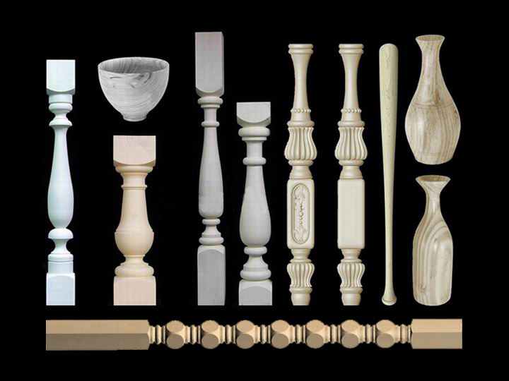 用于木工項目的數控車床 用于木工項目的數控車床