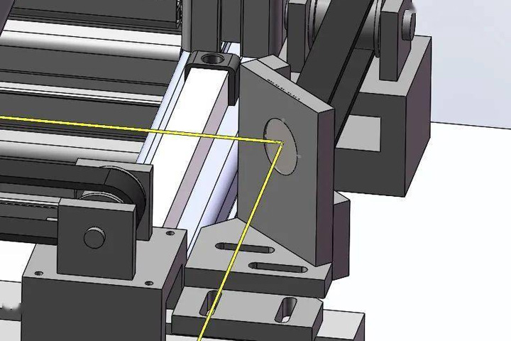 二面鏡光路設計 二面鏡光路設計