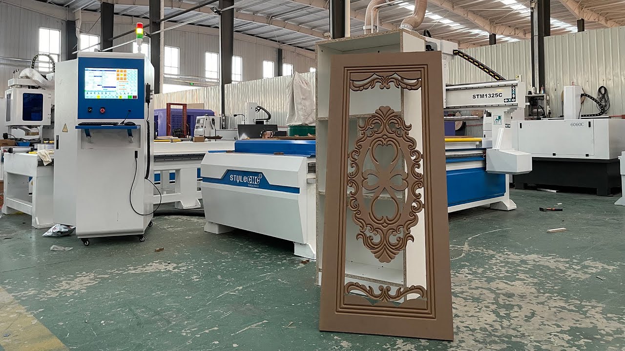 2025全新 4x8 帶換刀裝置的木工數(shù)控雕刻機(jī) 2025全新 4x8 帶換刀裝置的木工數(shù)控雕刻機(jī)